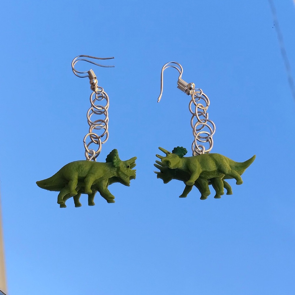 Cute Dinosaur Earrings